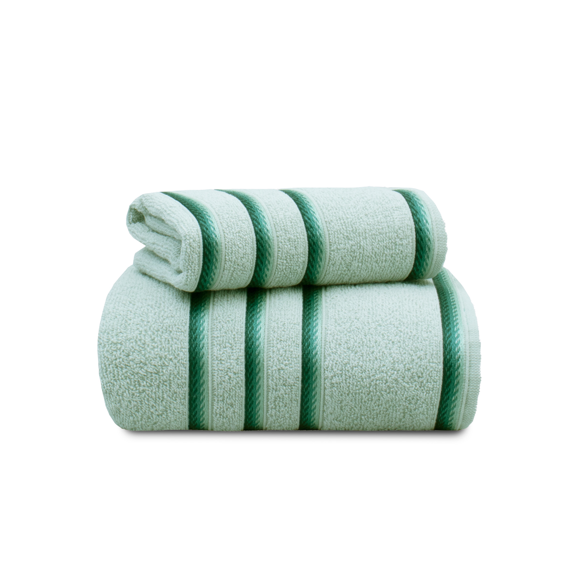 jogo de toalha 2pc classic verde ice still