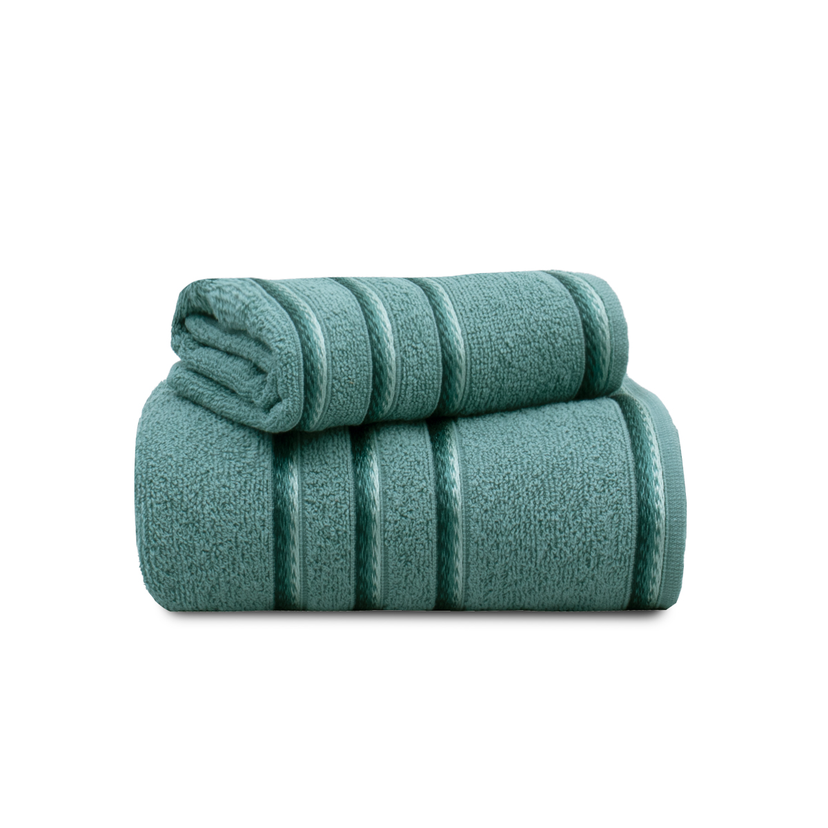 jogo de toalha 2pc classic verde ingles still