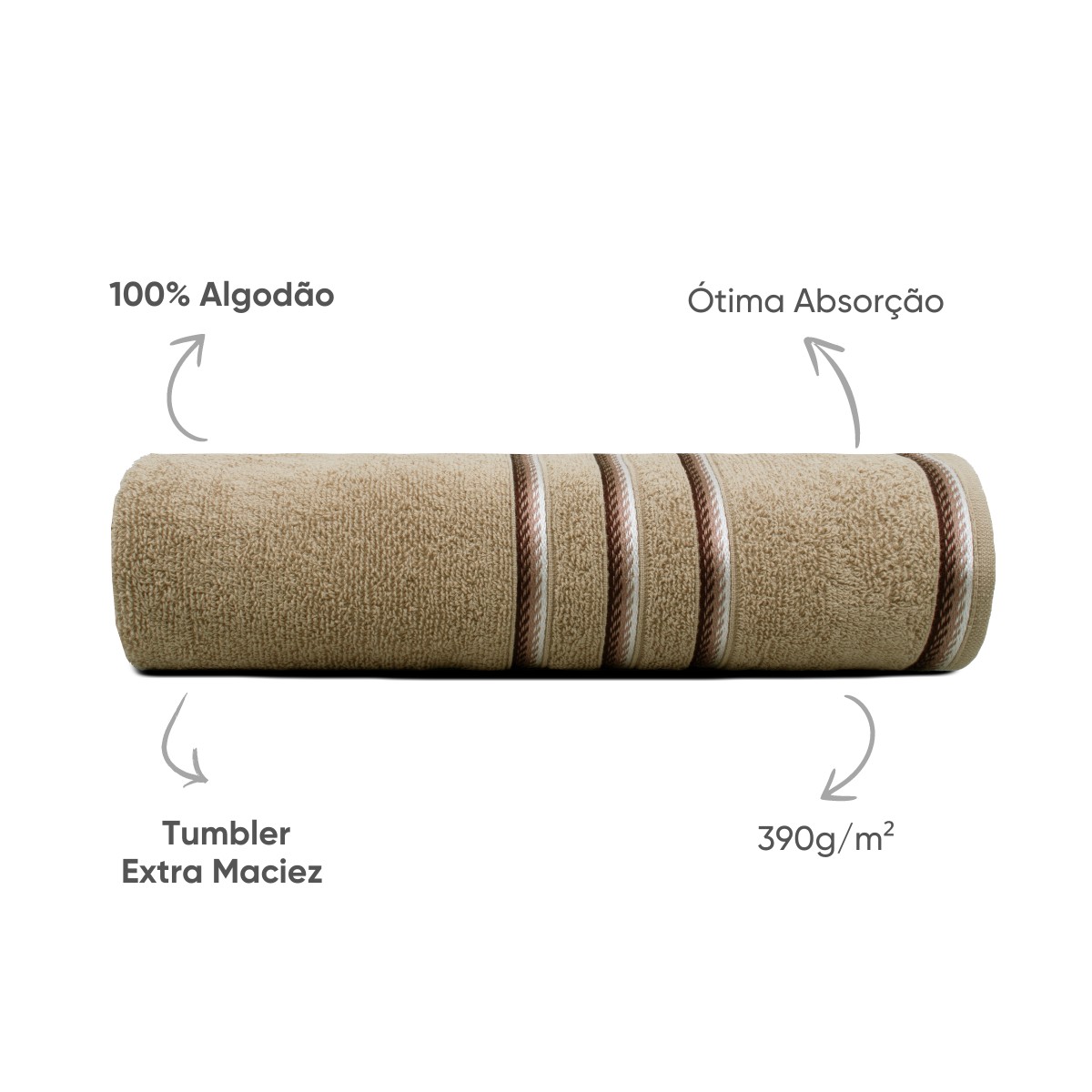 03 toalha de banho 100 algodao classic appel home