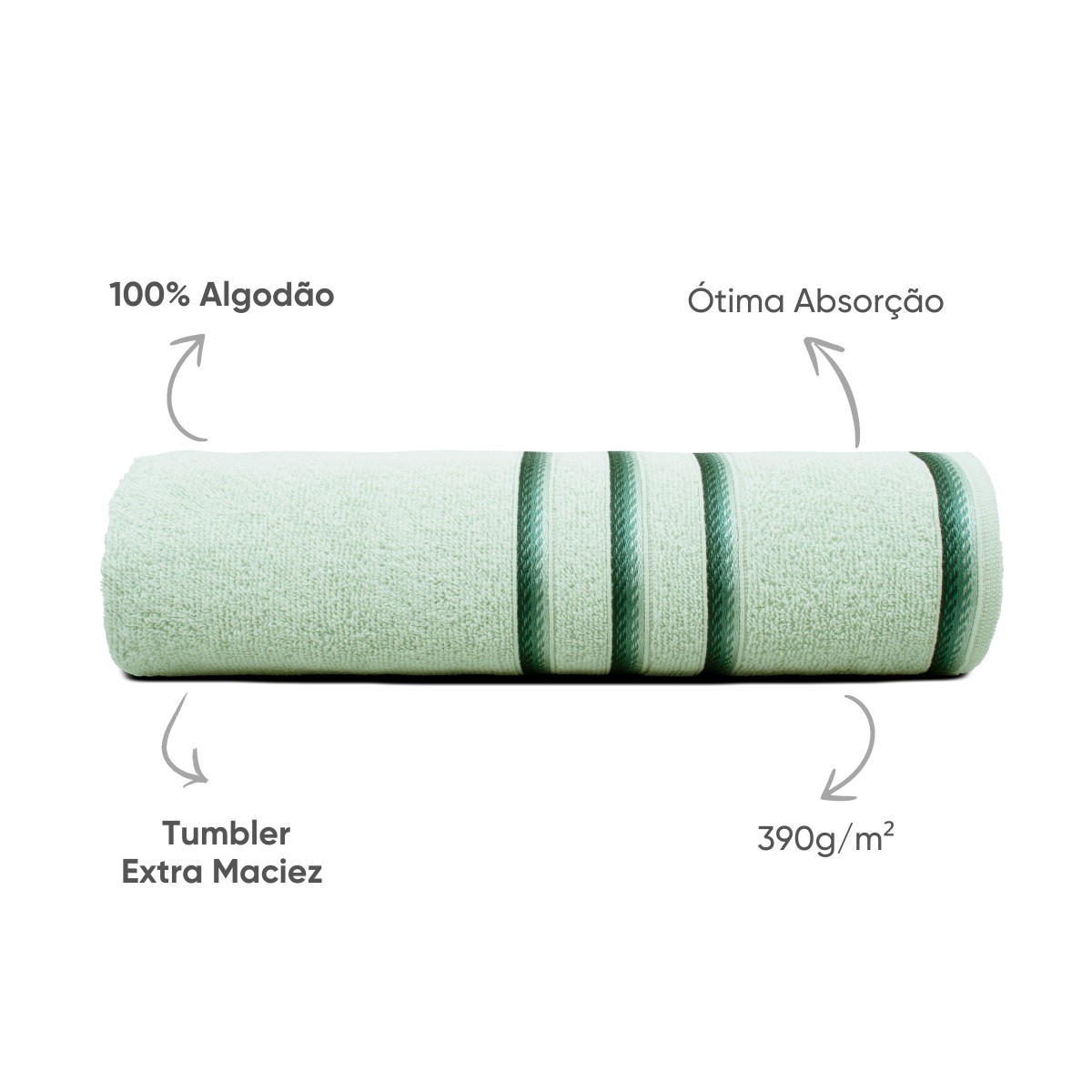 06 toalha de banho 100 algodao classic appel home