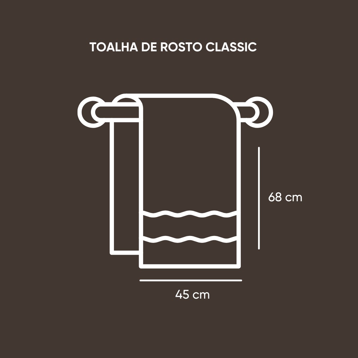 06 toalha de rosto 100 algodao classic appel home