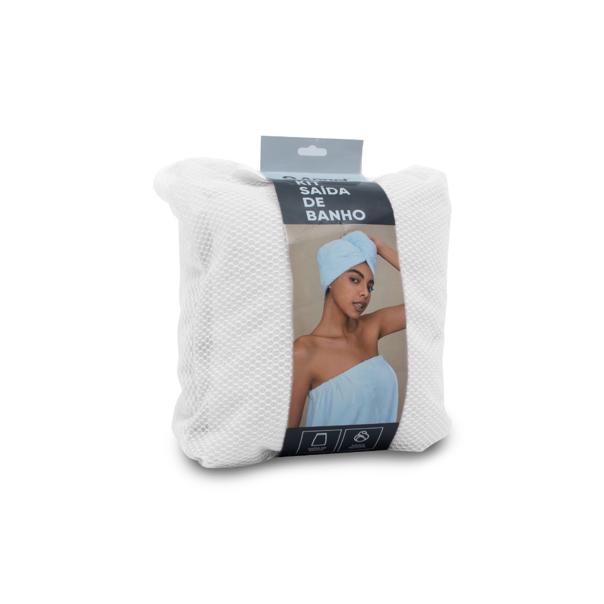 detalhes branco kit saida de banho