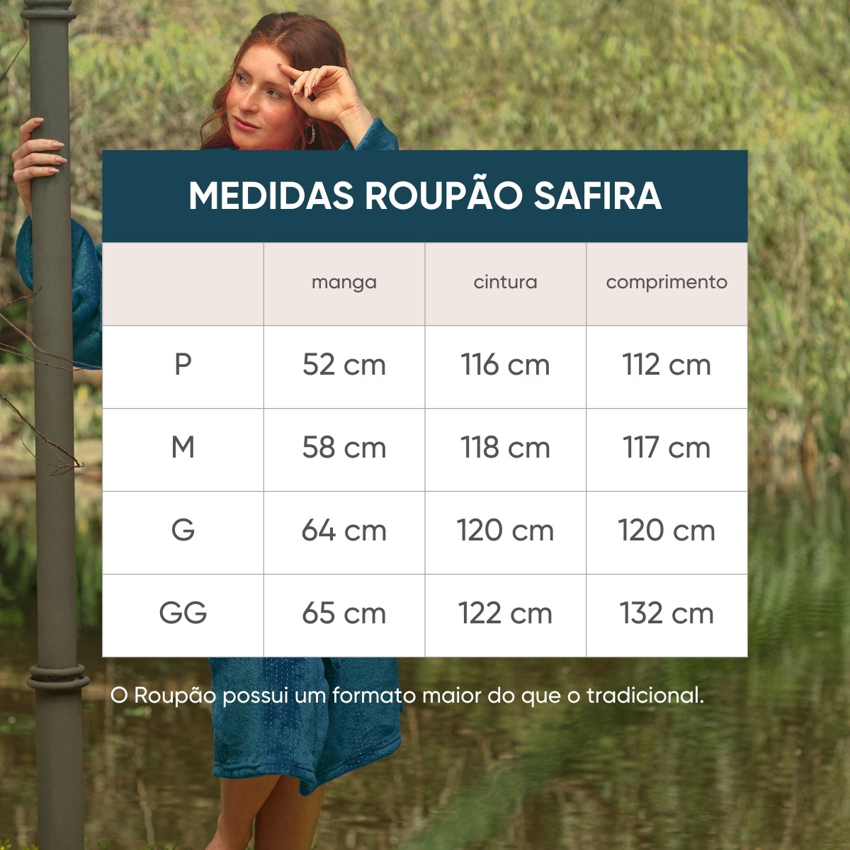 roupao microfibra flannel safira appel home