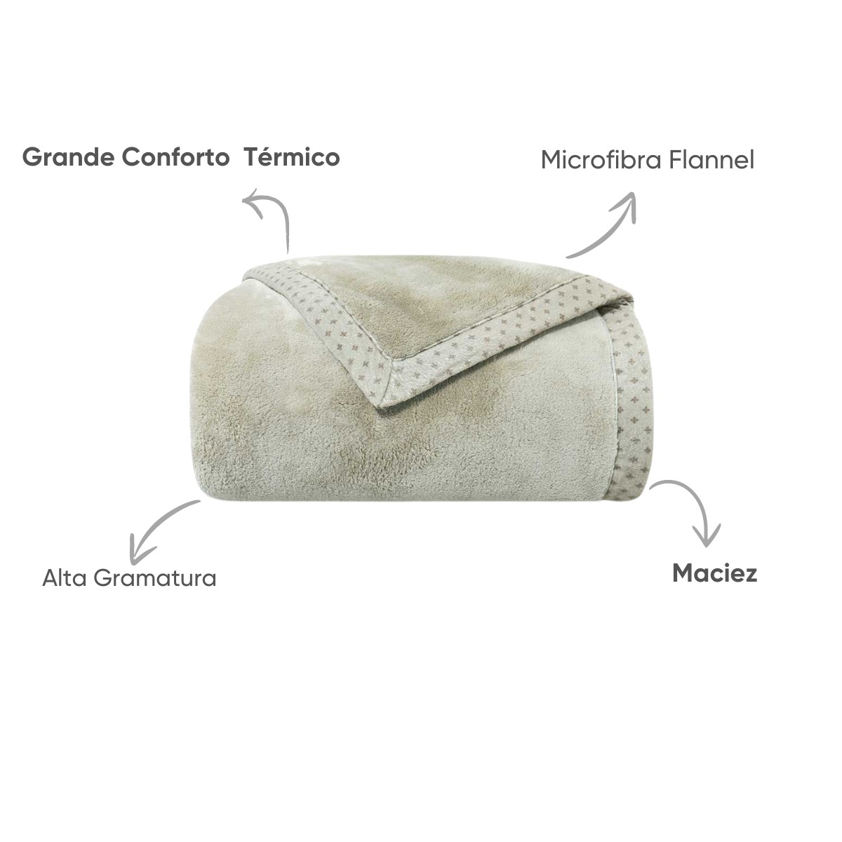 cobertor flannel macio queen magnus appel home vime