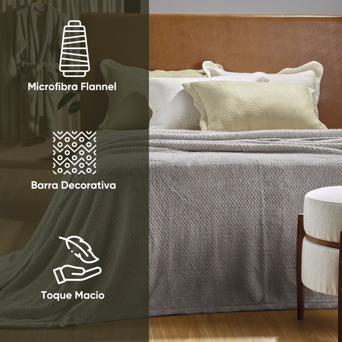 cobertor flannel pollo 500 maciez appel home metal