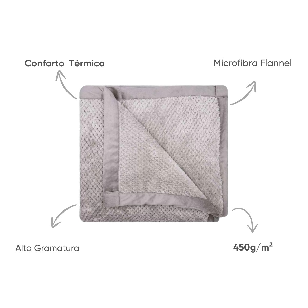 cobertor flannel pollo extra maciez appel home metal