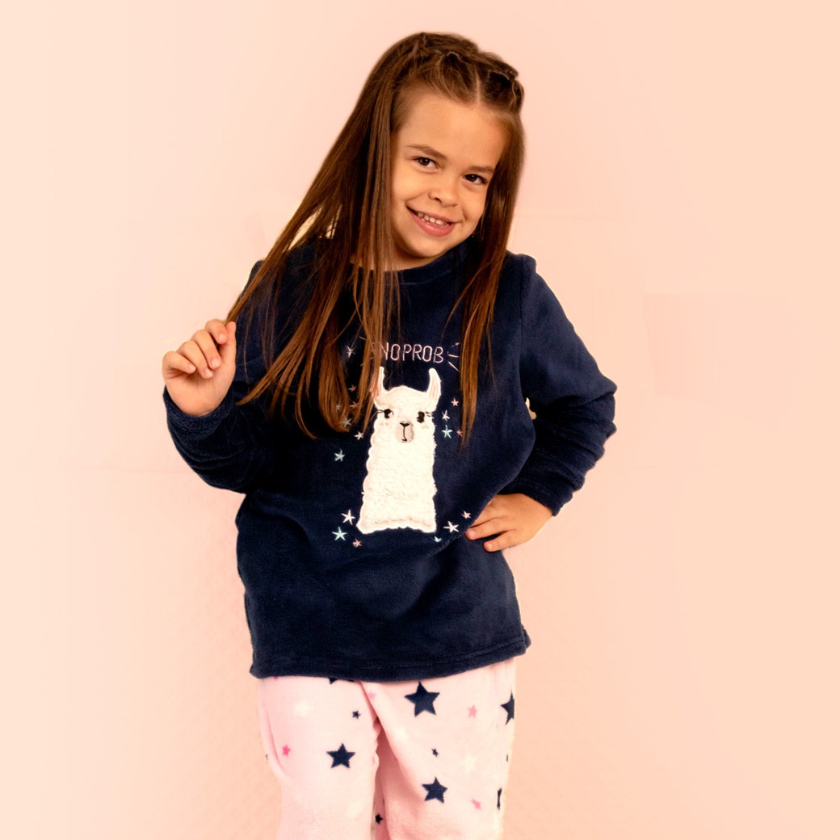 pijama infantil lanuit appel home lhama