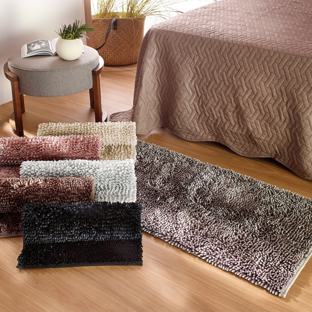 tapete antiderrapante brilho popshine appel home