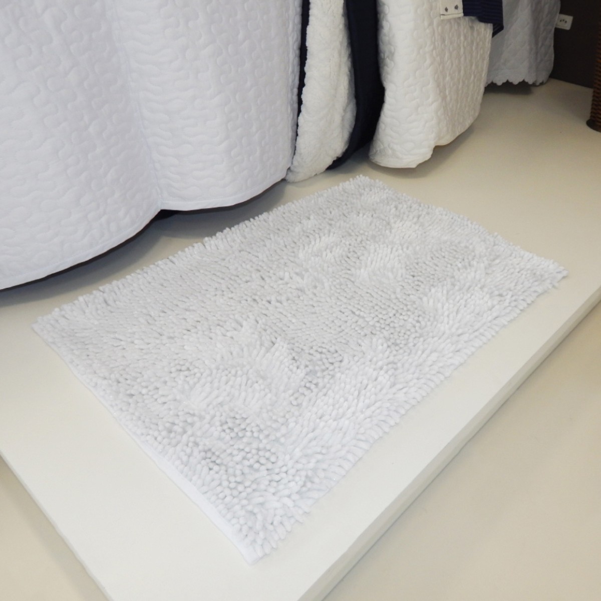 tapete antiderrapante brilho popshine appel home branco