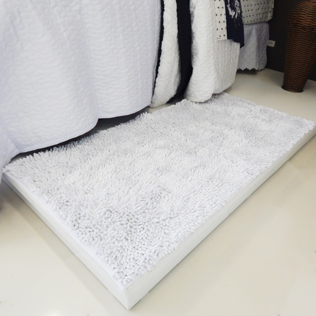 tapete antiderrapante popshine appel home branco