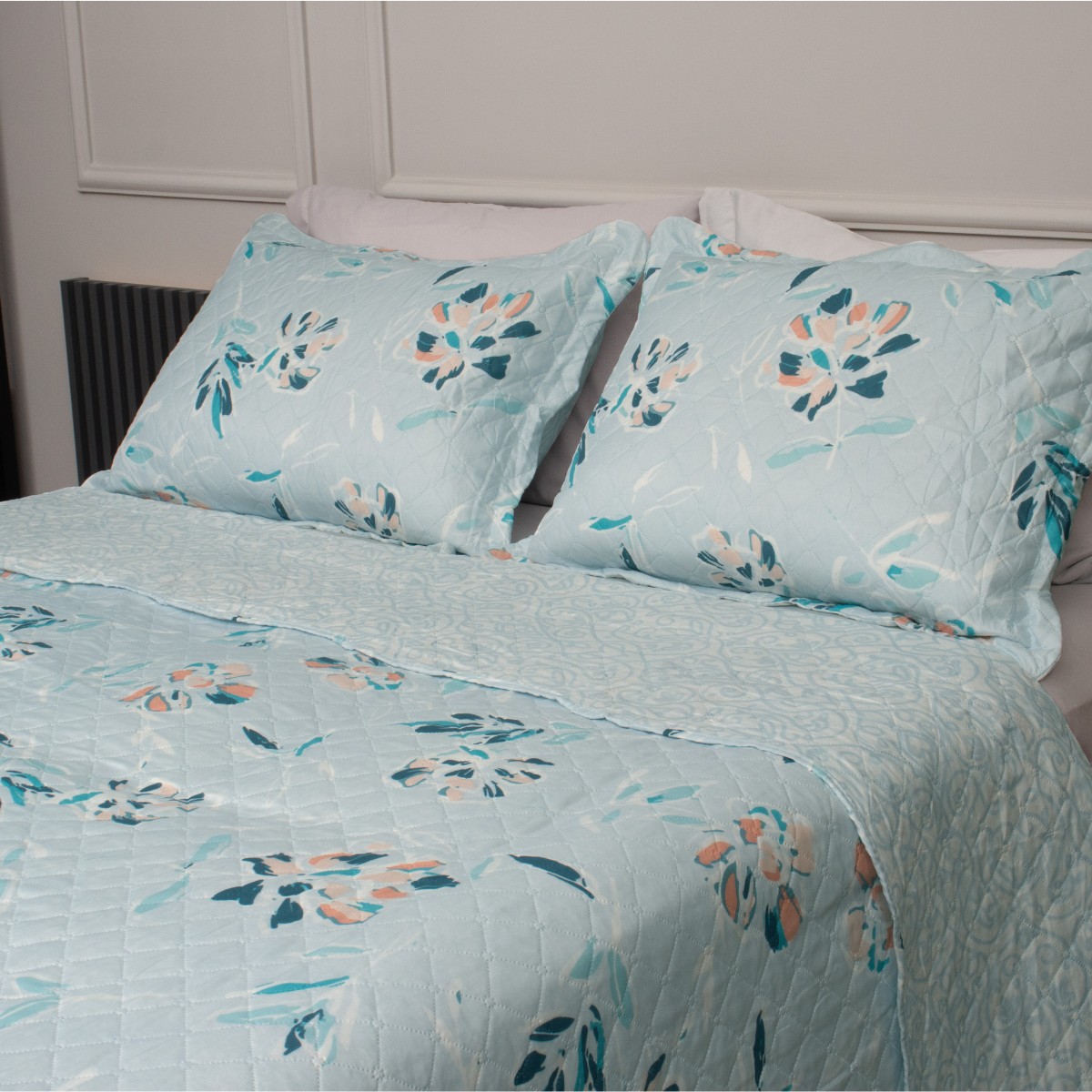 kit cobre leito solteiro matelasse appel home catarina 5