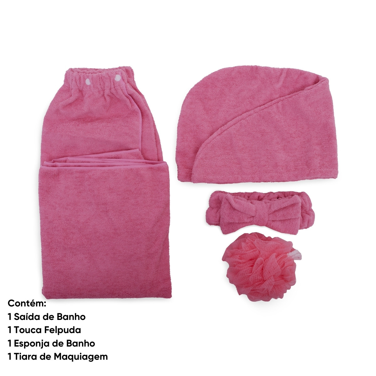 02 kit saida de banho appel home