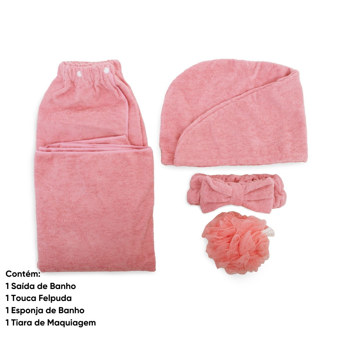 03 kit saida de banho appel home