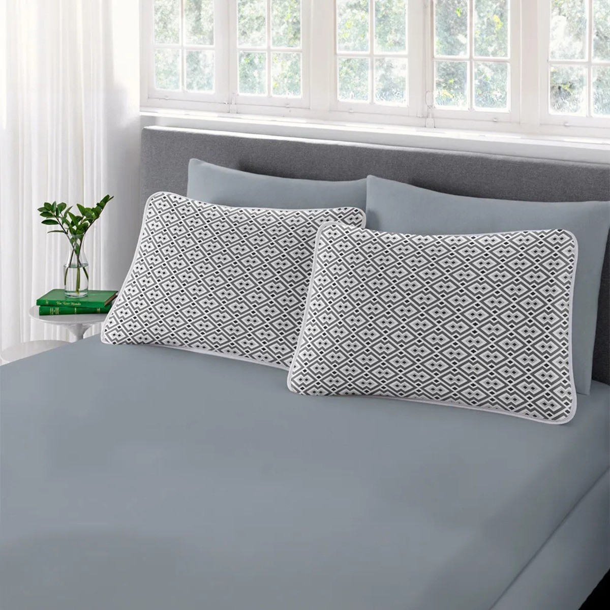 jogo de cama em malha fio penteado appel home manhattan