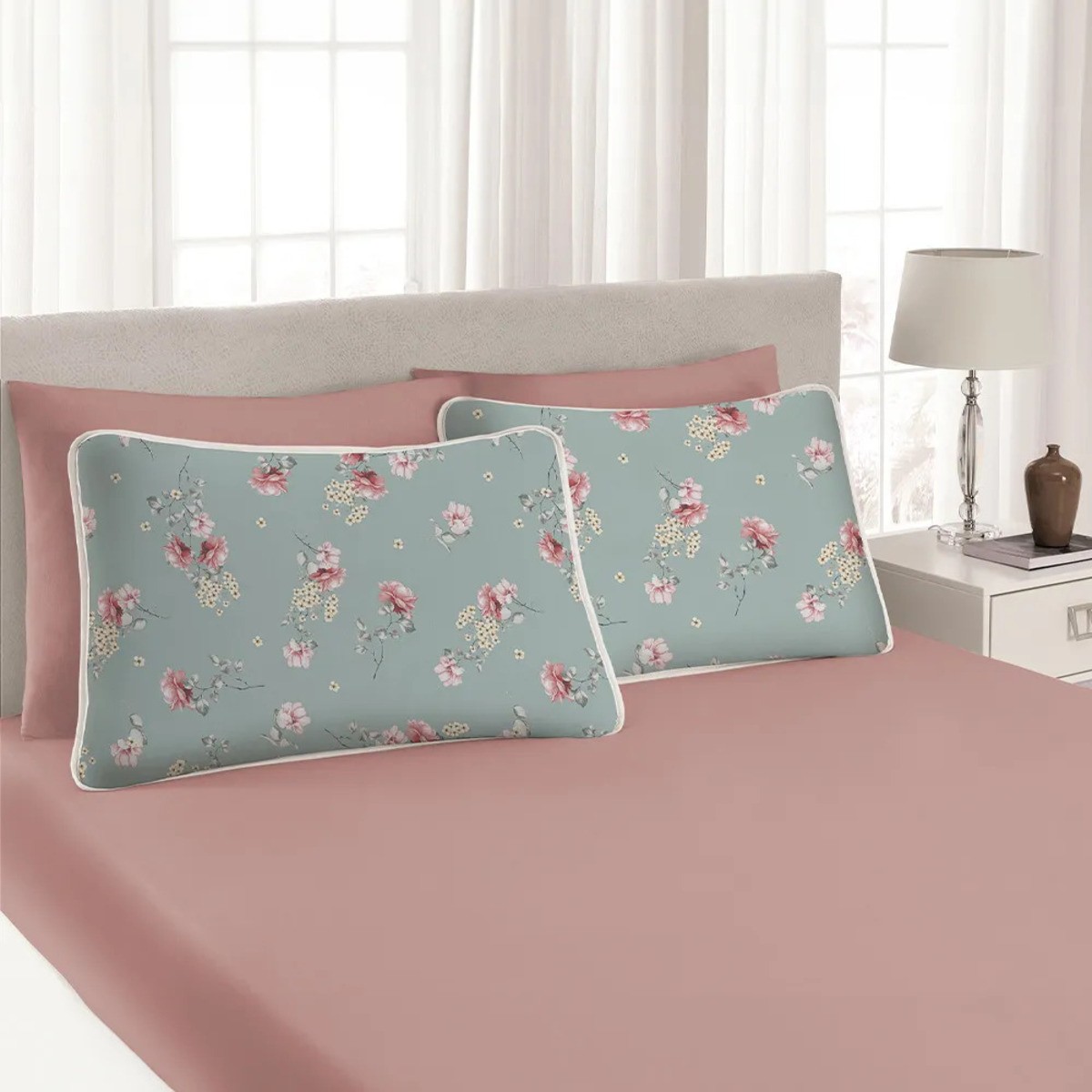 jogo de cama em malha fio penteado appel home milao