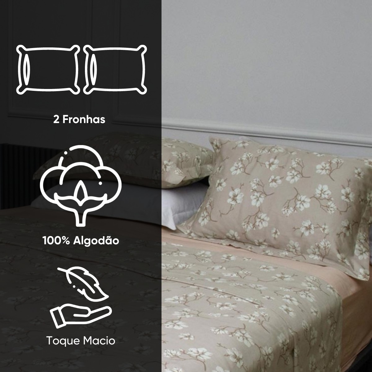 kit fronha charme appel home cosmo 4