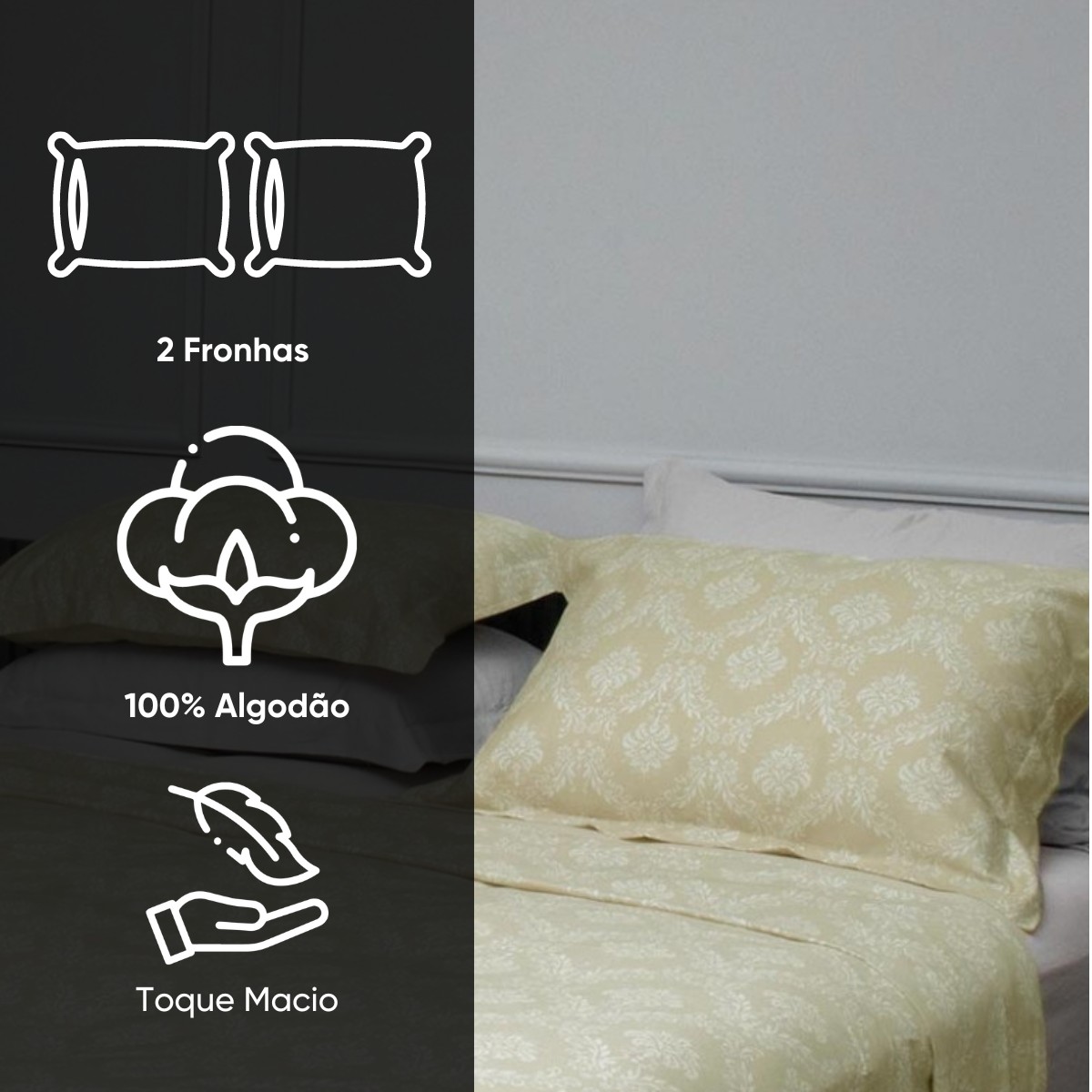 kit fronha charme appel home cosmo