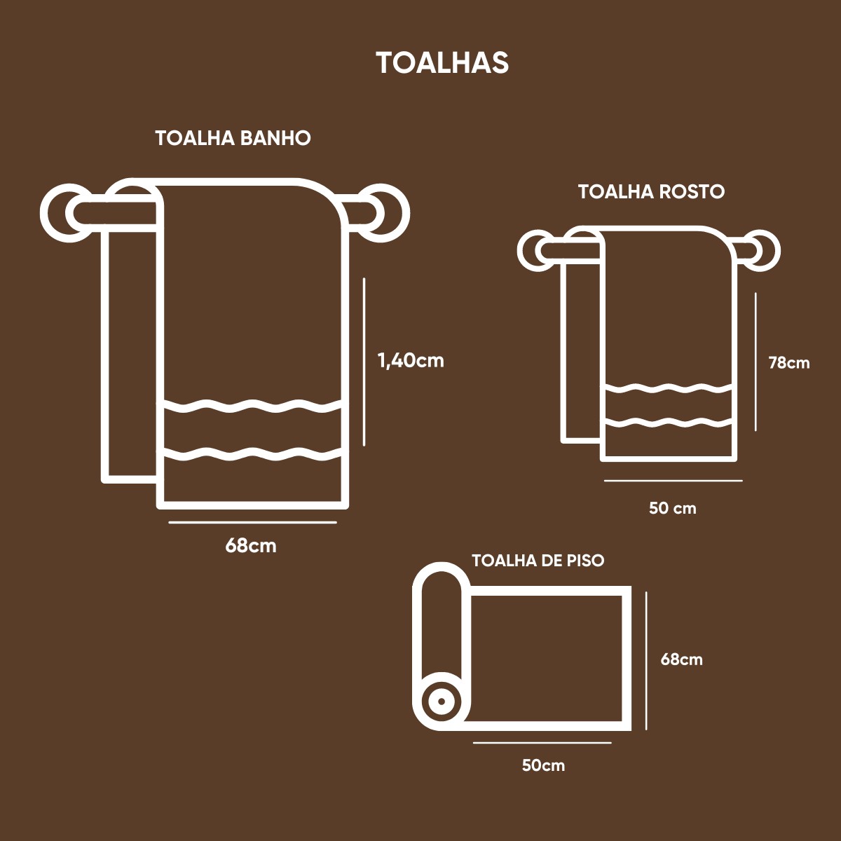 medidas banho rosto piso deluxe