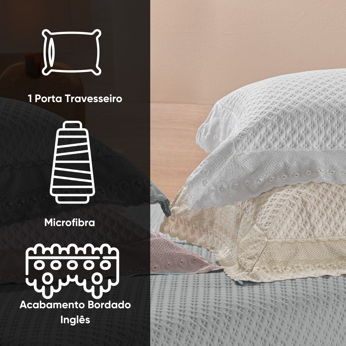 kit fronha charme appel home cosmo 2