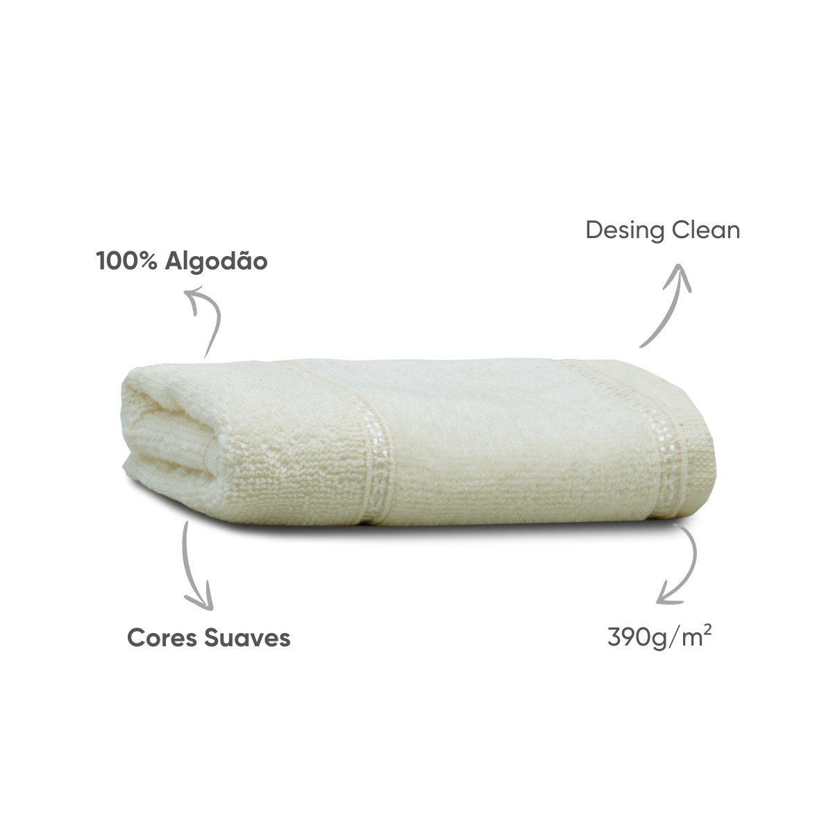 08 toalha de lavabo 100 algodao soft appel home