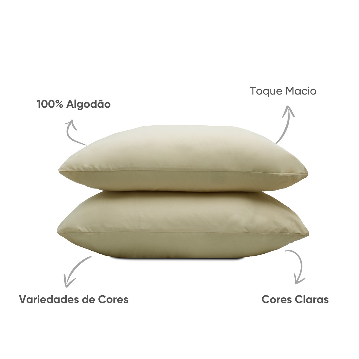 detalhes fronha essescial bege