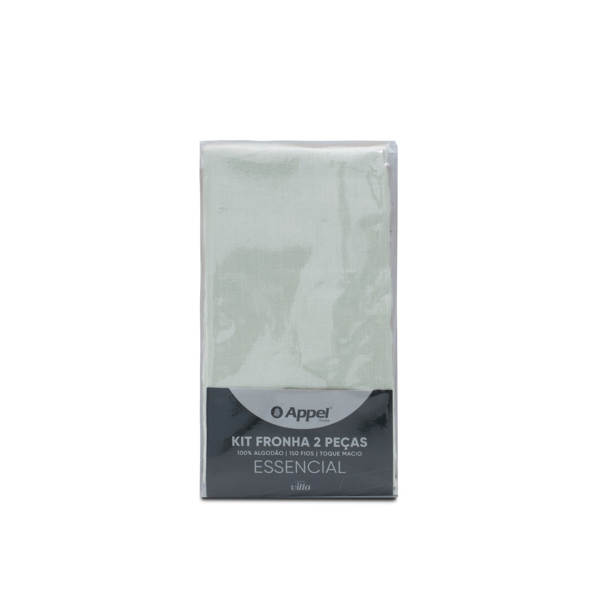 fronha essencial embalagem cinza artico