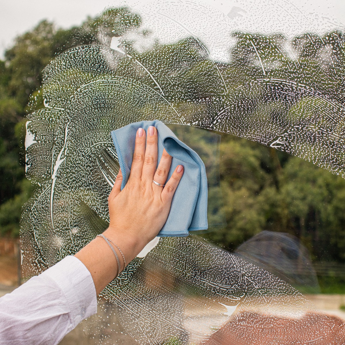 ambiente pano limpa vidros