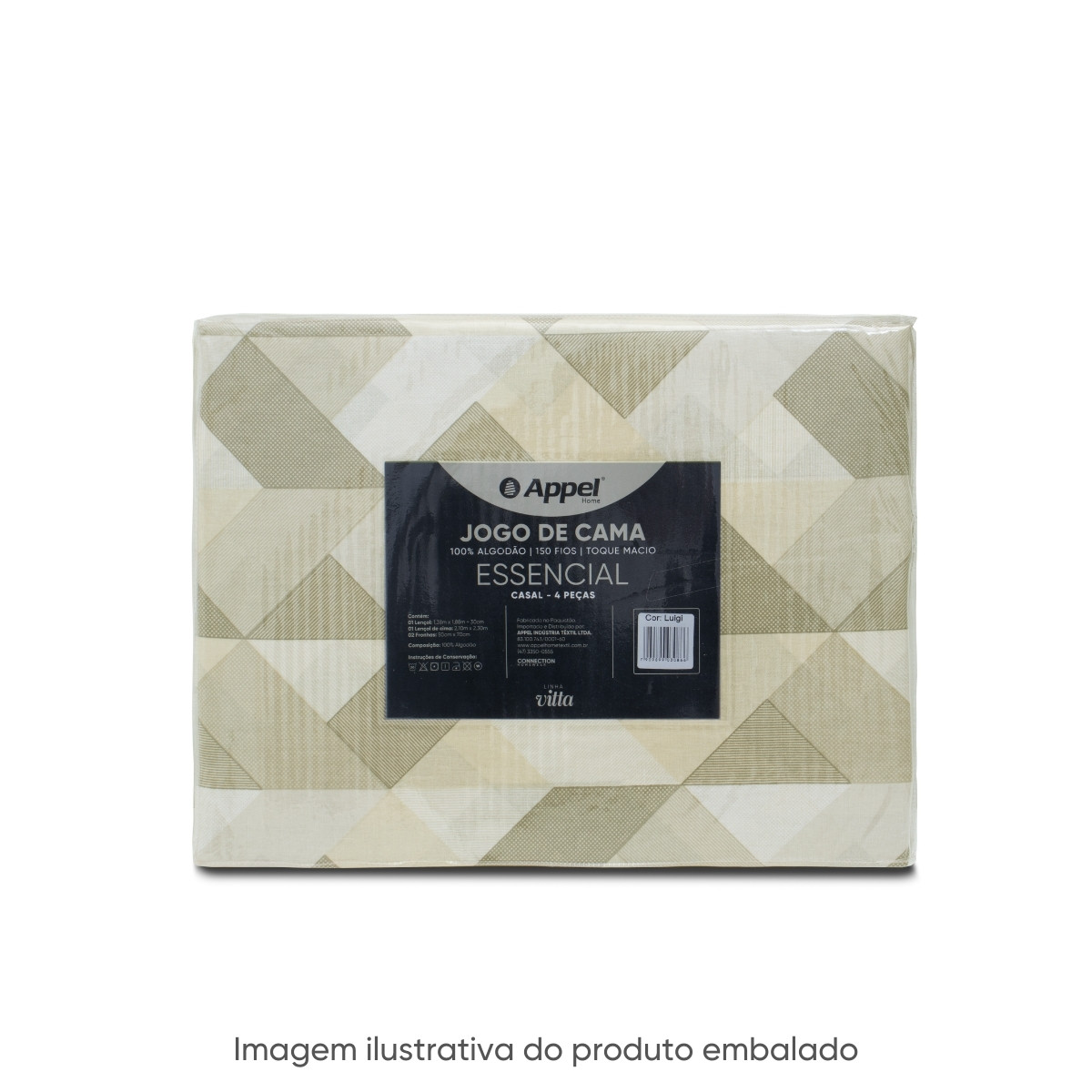 09 jogo de cama solteiro 150 fios essencial appel home