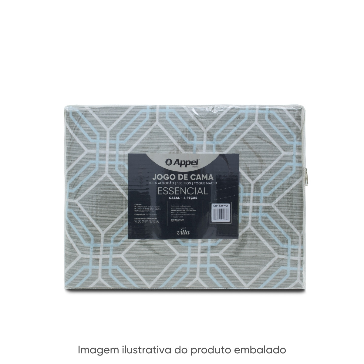 13 jogo de cama solteiro 150 fios essencial appel home