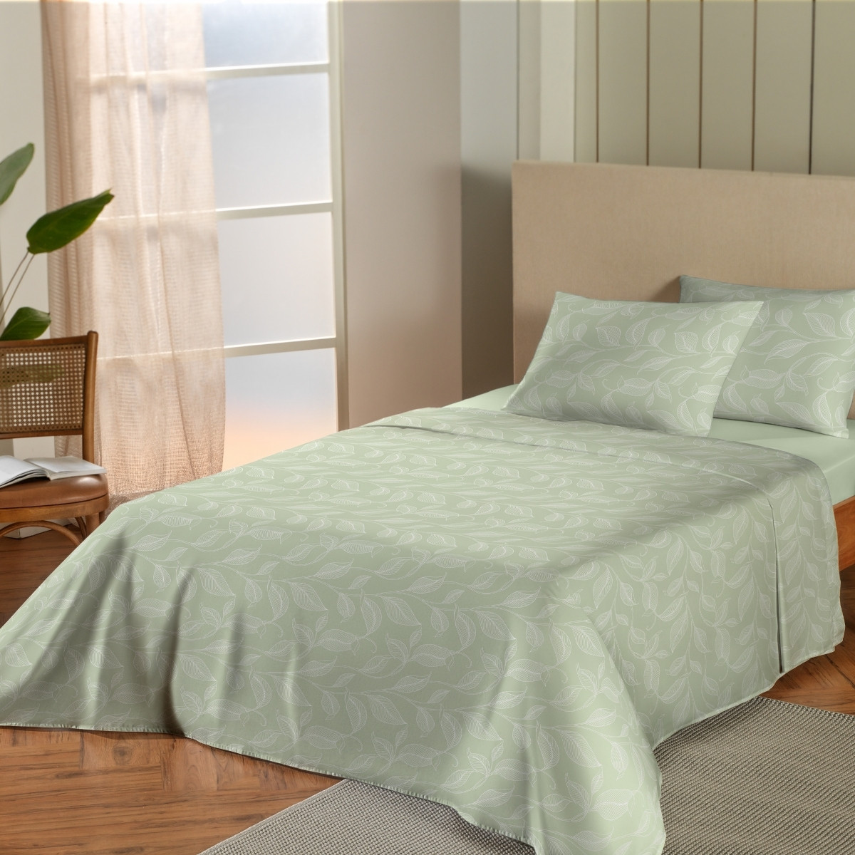 23 jogo de cama solteiro 150 fios essencial appel home