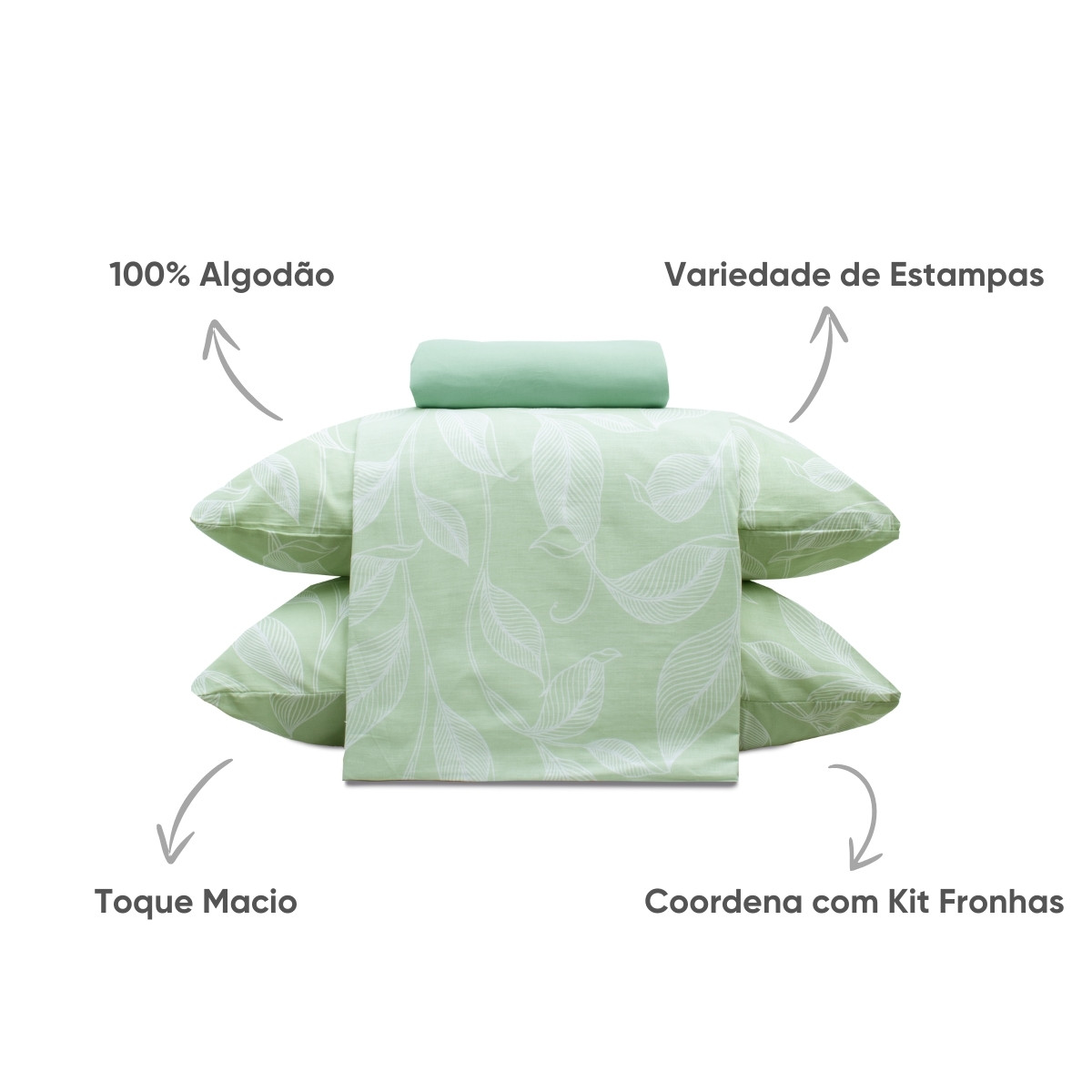 24 jogo de cama solteiro 150 fios essencial appel home