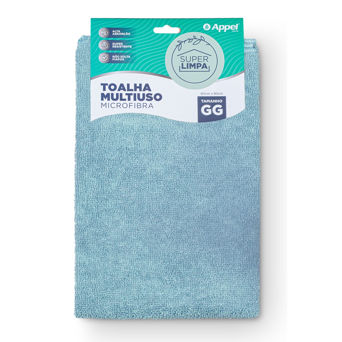 toalha multiuso celeste