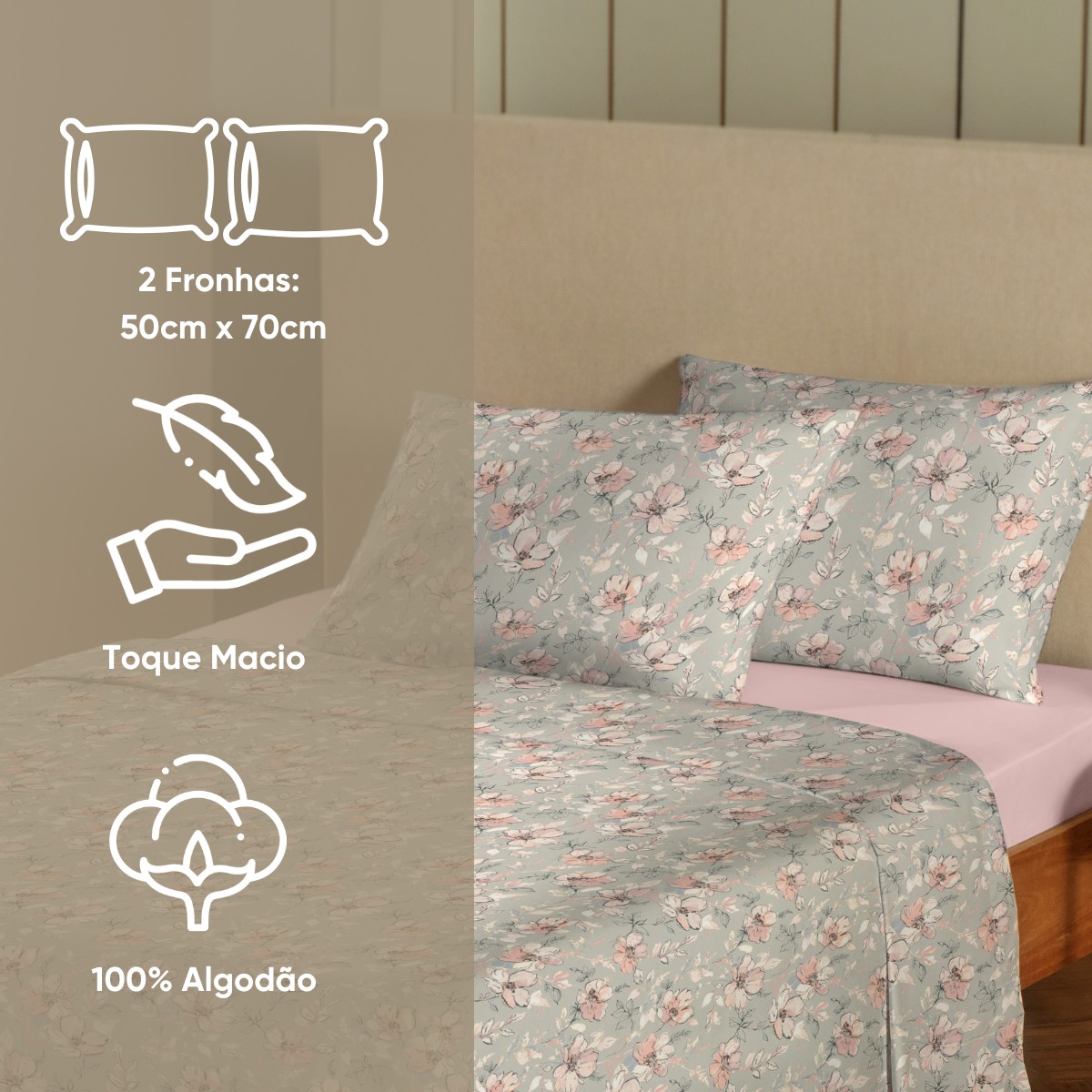 kit fronha charme appel home cosmo 6