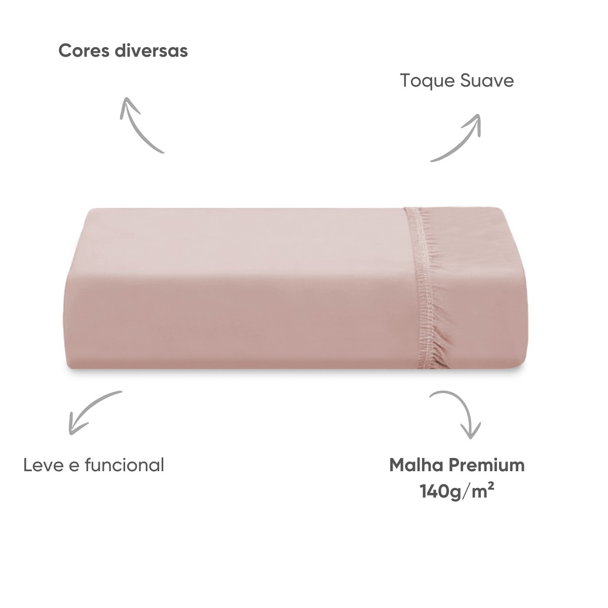 lencol avulso liso appel home 4