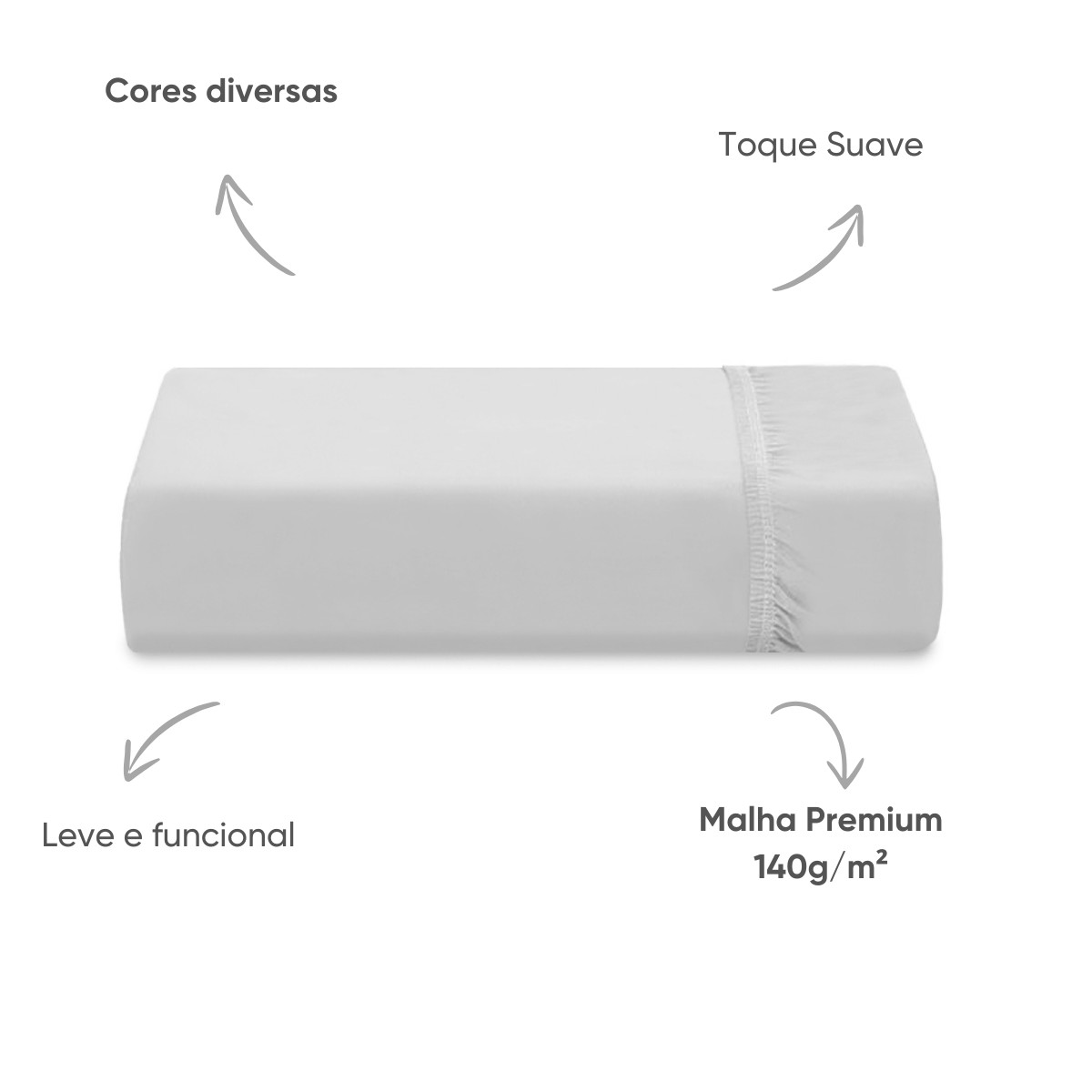 lencol avulso liso appel home