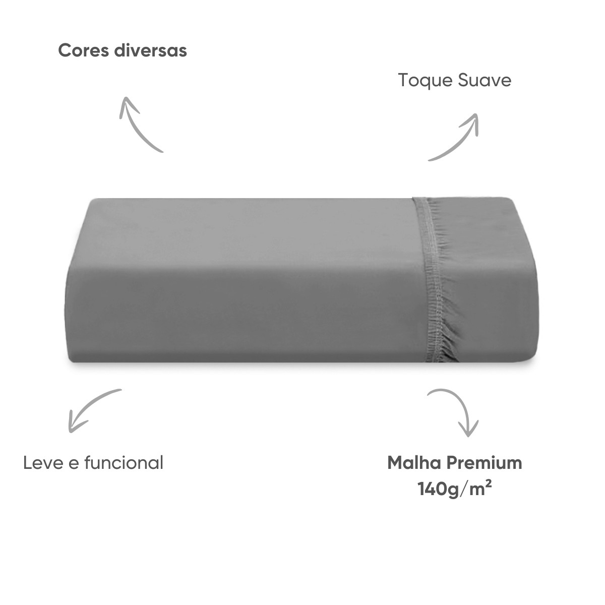 lencol avulso liso appel home 7