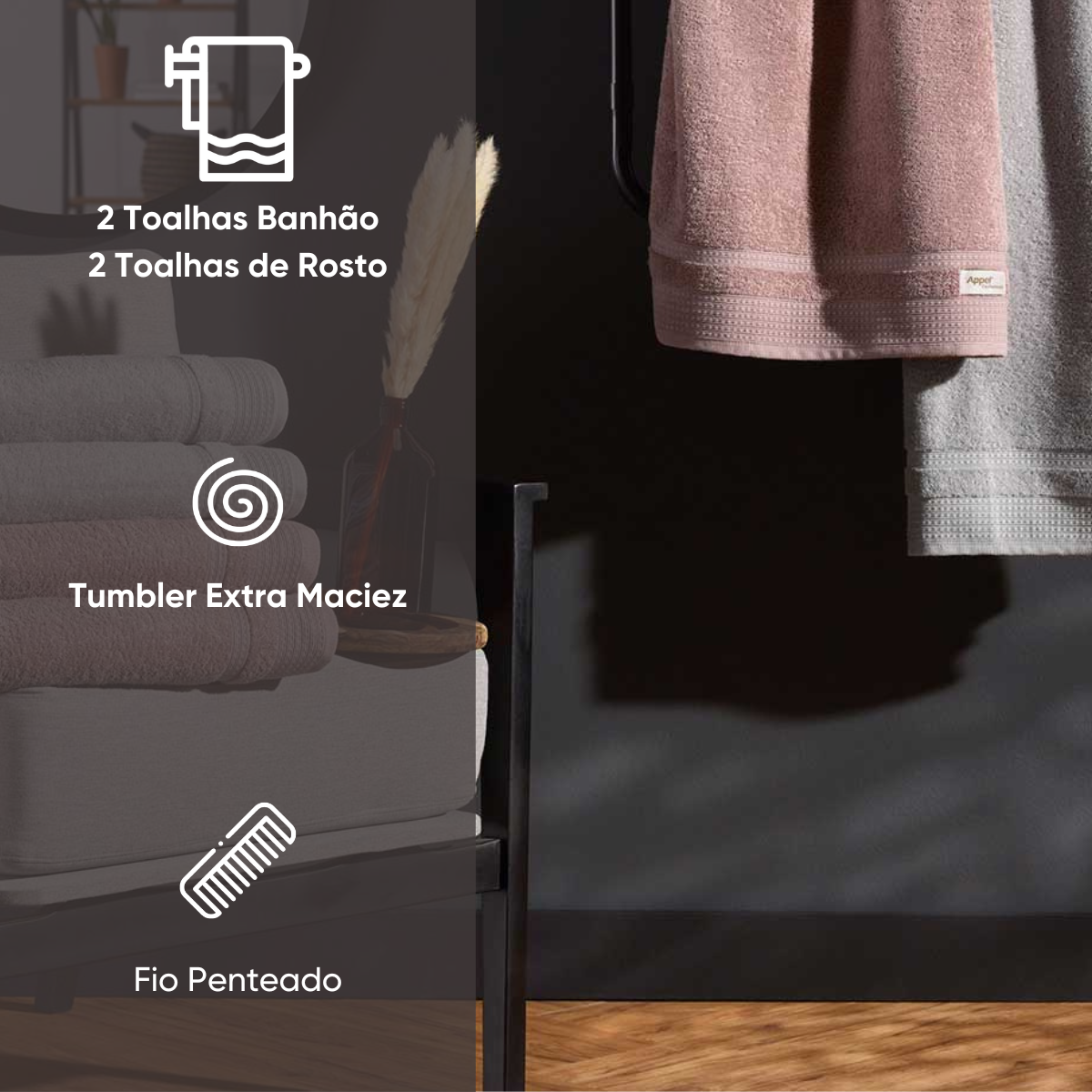 nobless detalhes jogo 4 pcs