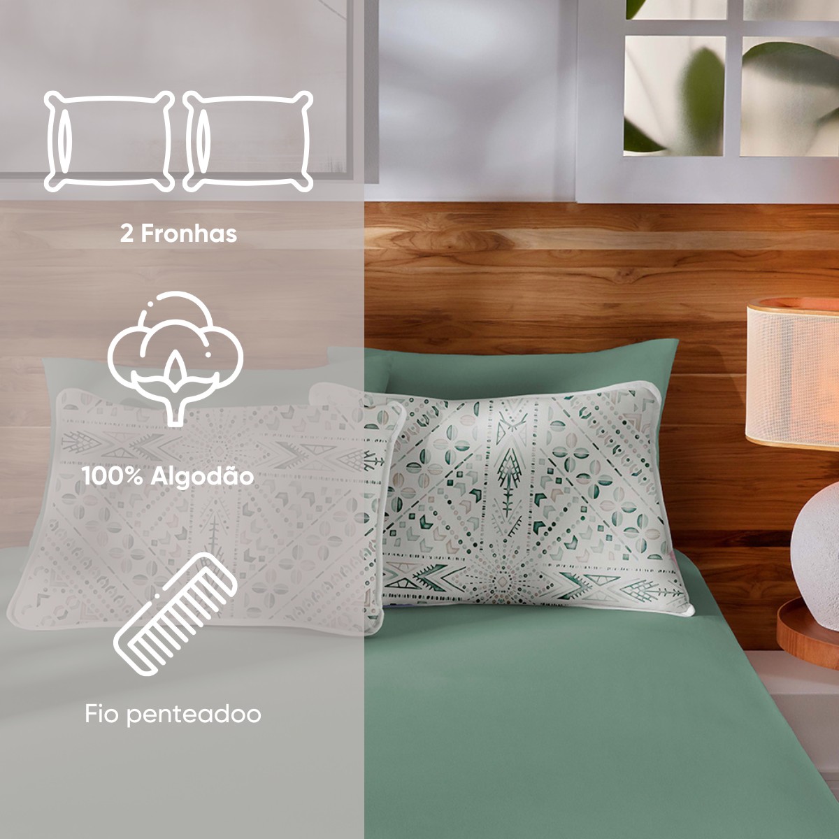 kit fronha charme appel home cosmo 4