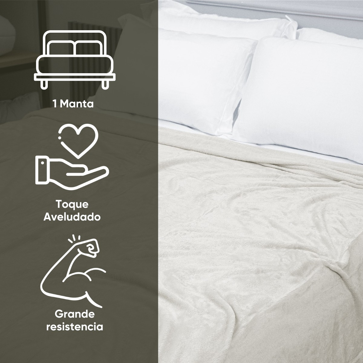 manta microfibra flannel lady jacquard appel home branco 4