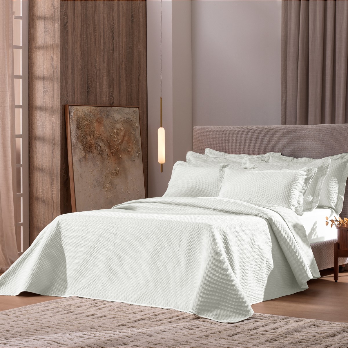 still kit colcha cetinatto branco