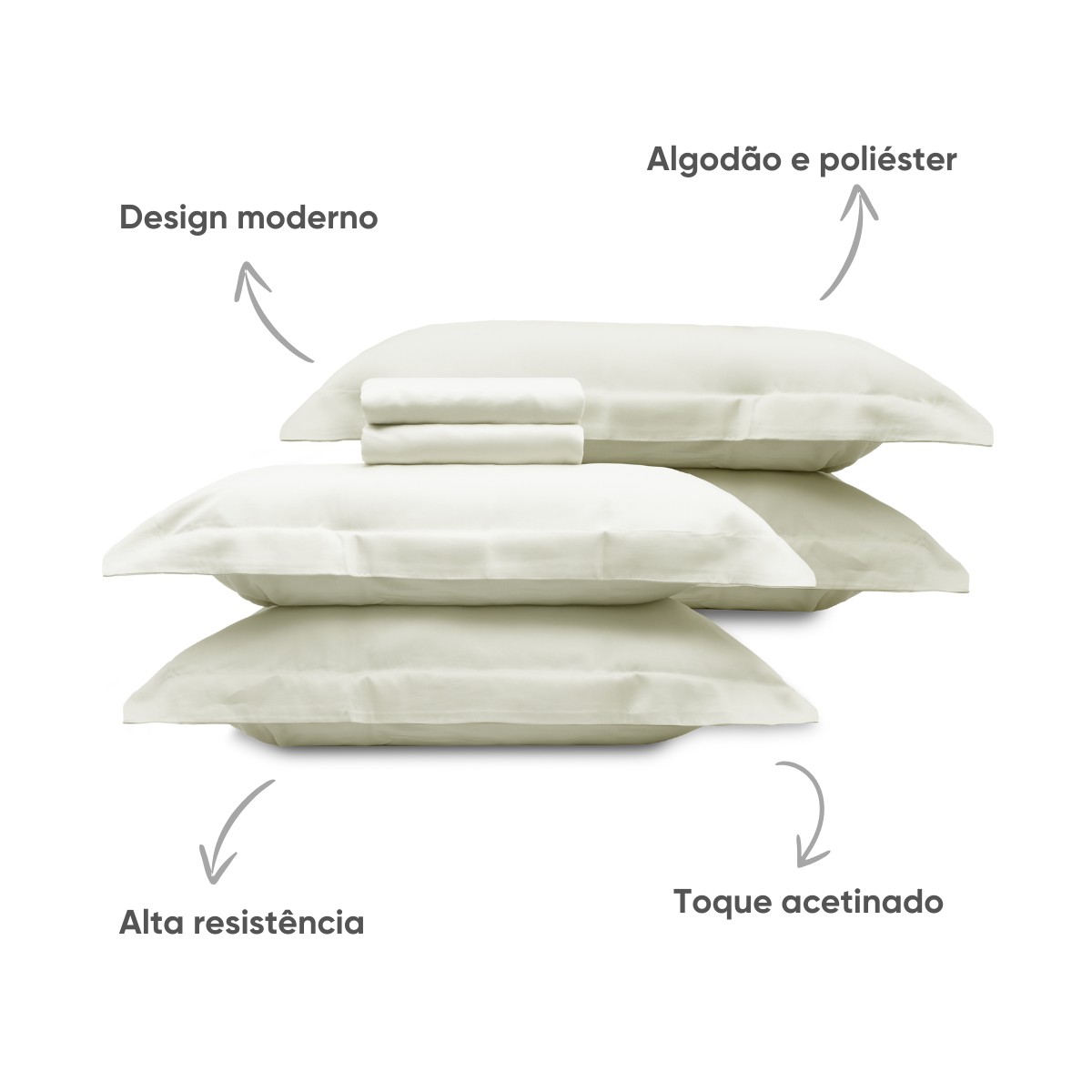18 jogo de cama casal millenium appel home