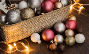 itens de decoração de natal
