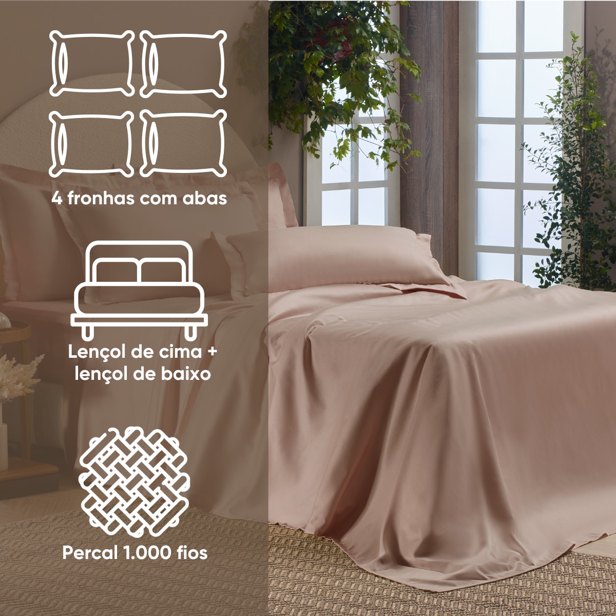 jogo de cama millenium detalhes branco 4