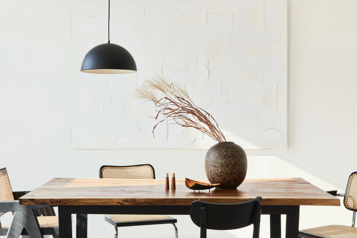 decoração com estilo minimalista