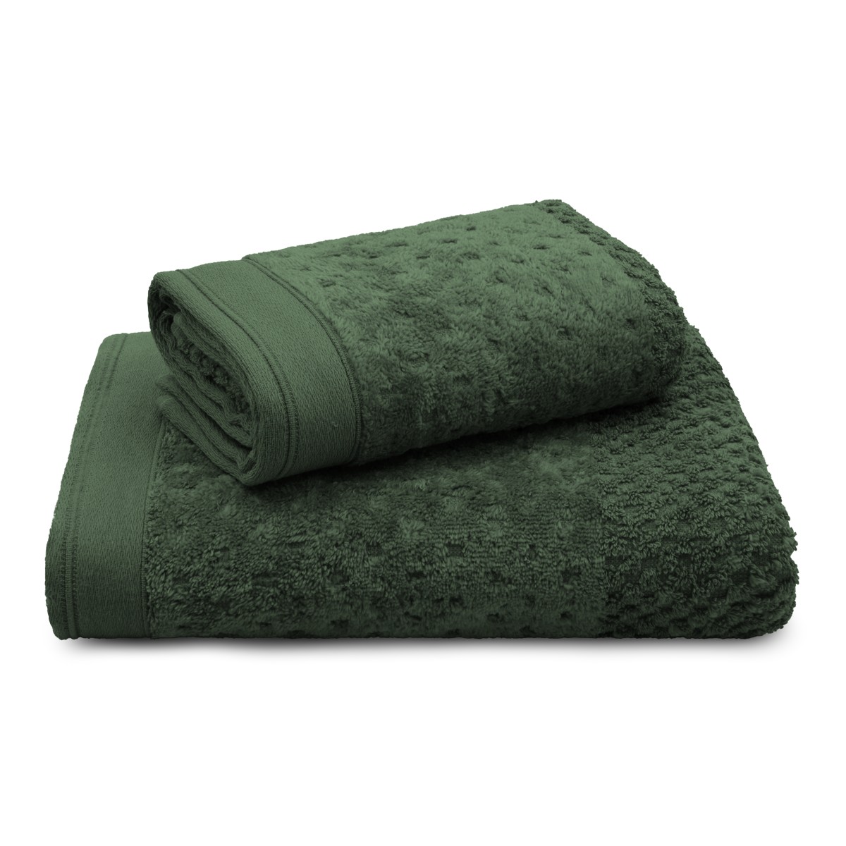 jogo 2 pcs verde musgo