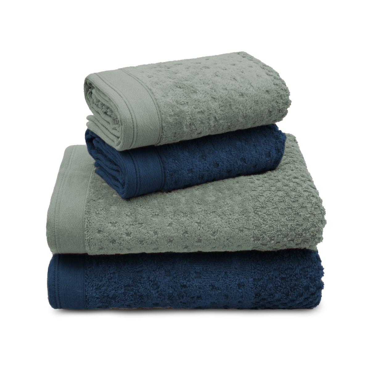 jogo 4 pcs cinza minerio azul petroleo