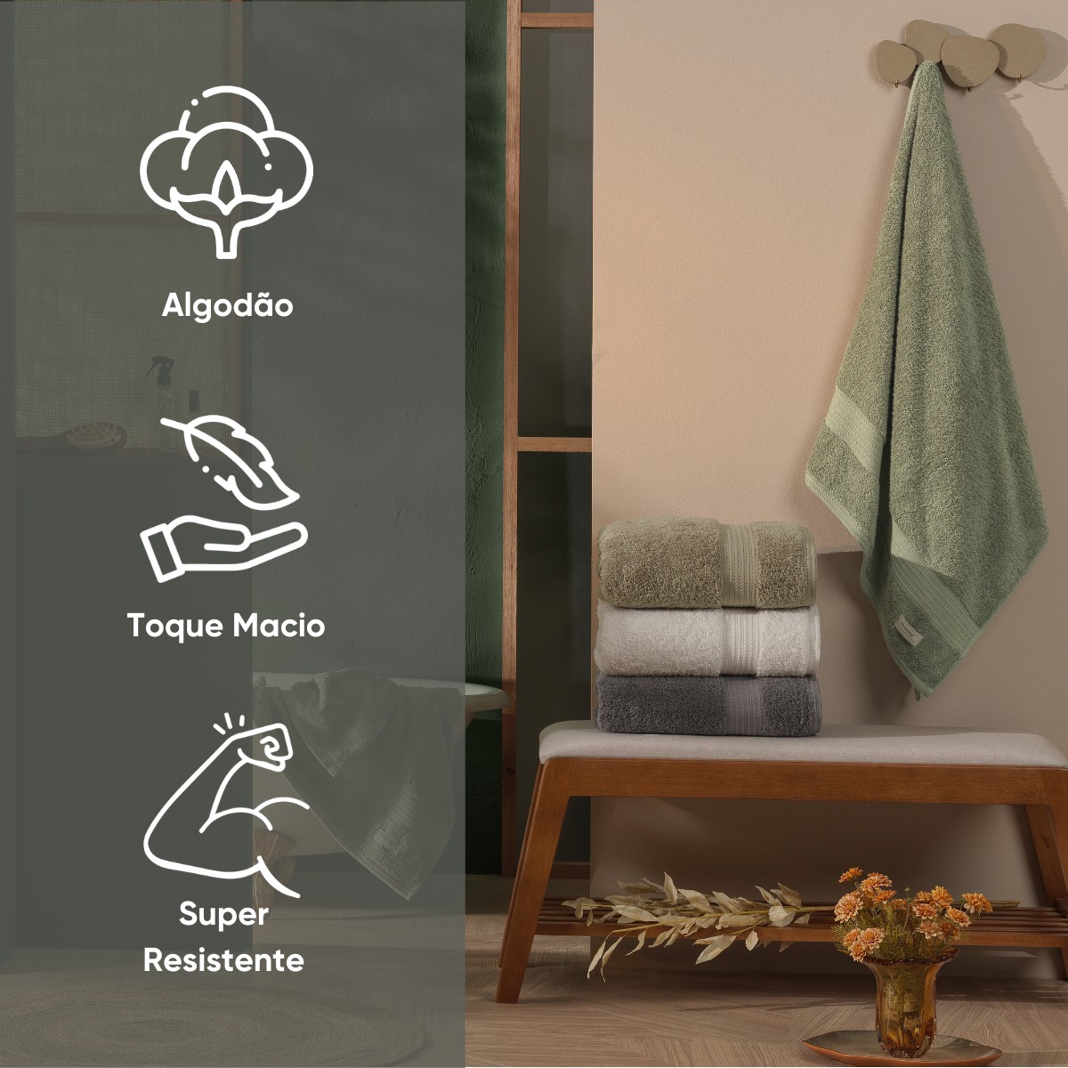 toalha intense detalhes