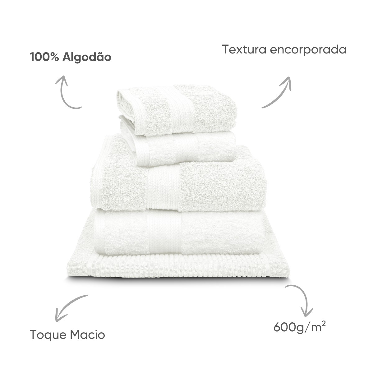 toalha intense fotos jogo branco setas