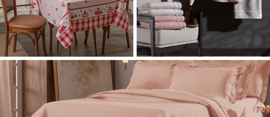Cama, mesa e banho: Saiba o que precisa ter em casa