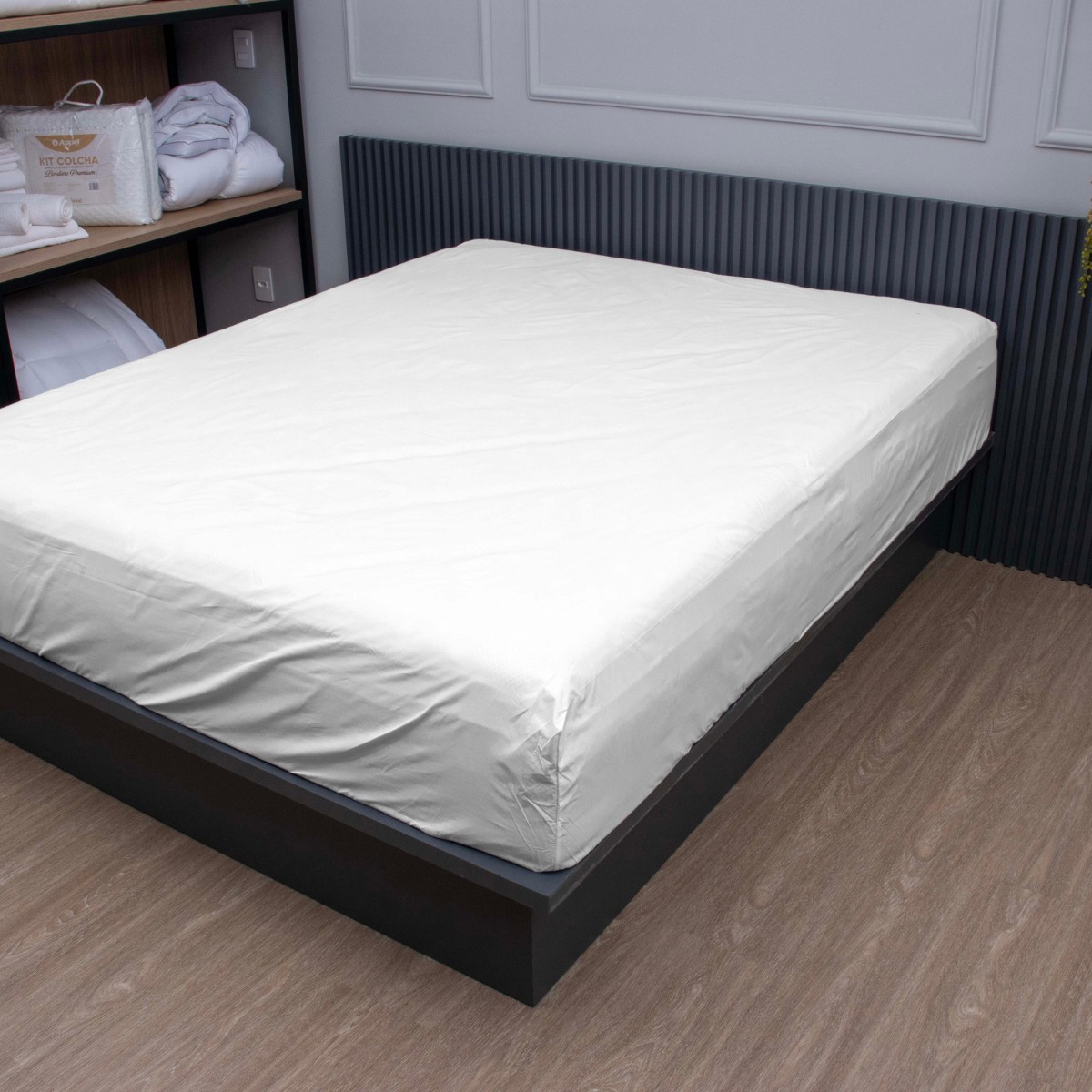 kit colcha bordare premium appel rosa